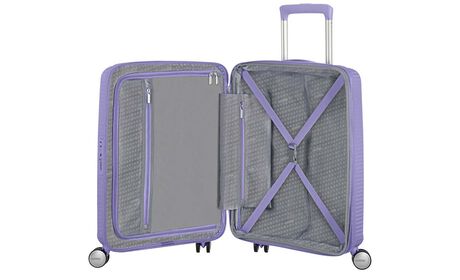 Organisation intérieure avec une poche  zippée supplémentaire