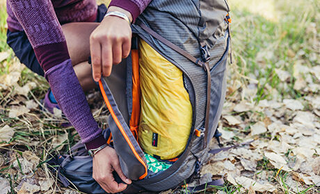 Seitenreißverschluss über volle Länge