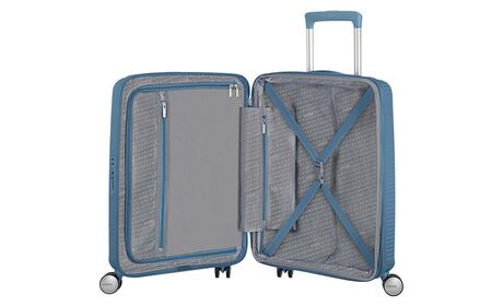 Organisation intérieure avec une poche  zippée supplémentaire