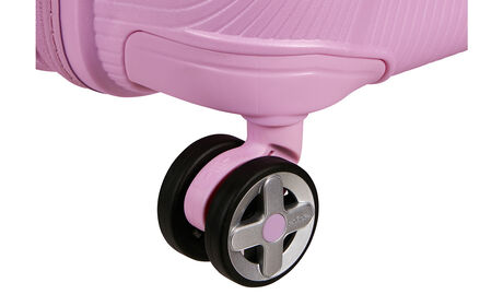 Shock absorbing double wheels