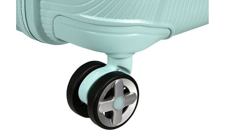 Doubles roues limitant les chocs 