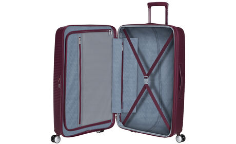 Organisation intérieure avec une poche  zippée supplémentaire