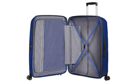 Organisation intérieure avec poche tablier zippée supplémentaire