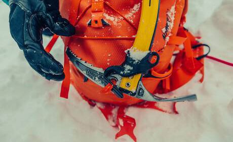 Système de bascule sur mesure en aluminium pour outils à glace 