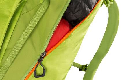 Seitlicher Reißverschluss