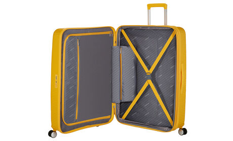 Innenorganisation mit zusätzlicher Reißverschlusstasche.