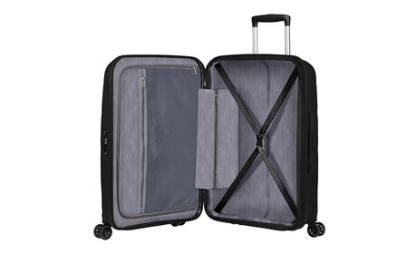 Organisation intérieure avec poche tablier zippée supplémentaire