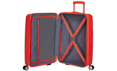 Innenorganisation mit zusätzlicher Reißverschlusstasche.