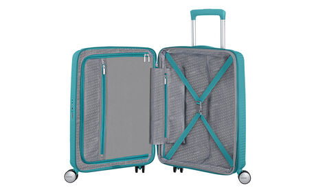 Organisation intérieure avec une poche  zippée supplémentaire