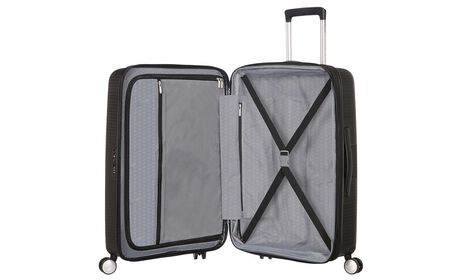 Organisation intérieure avec une poche  zippée supplémentaire