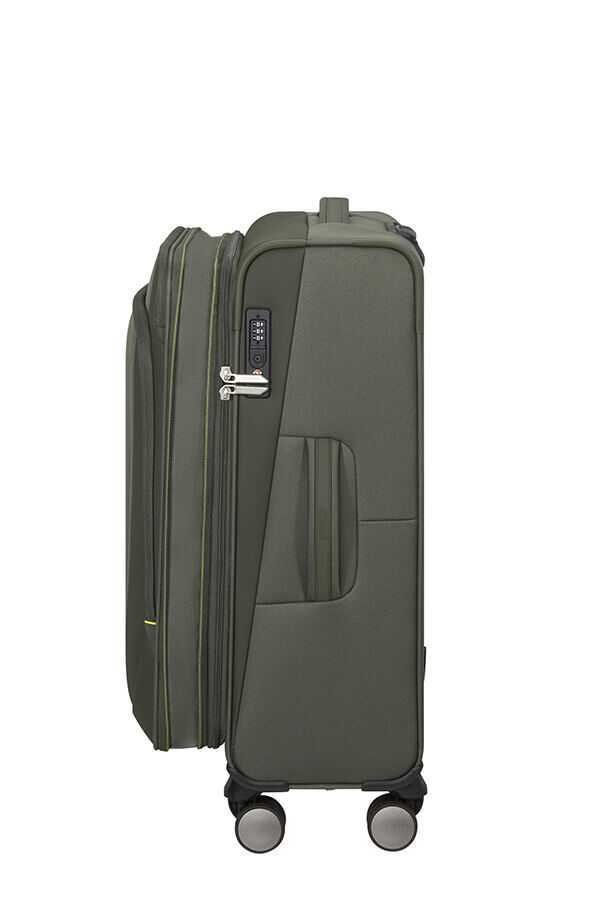American Tourister Wanderlite Spinner EXP TSA M  Dark Khaki