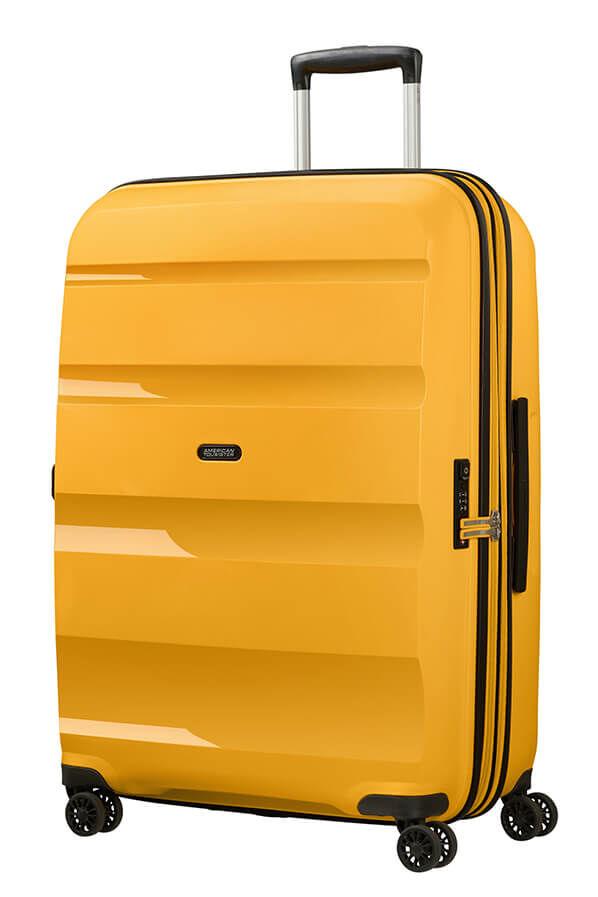 American Tourister Bon Air Dlx Spinner TSA Expandable 75cm  Light Yellow