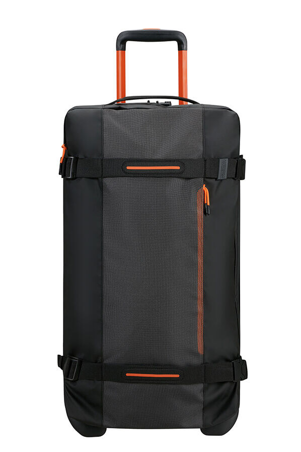 American Tourister Urban Track Duffle with Wheels Lmtd M  Noir/Orange