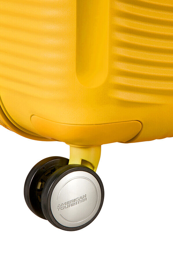 American Tourister Soundbox Spinner 77  Golden Yellow