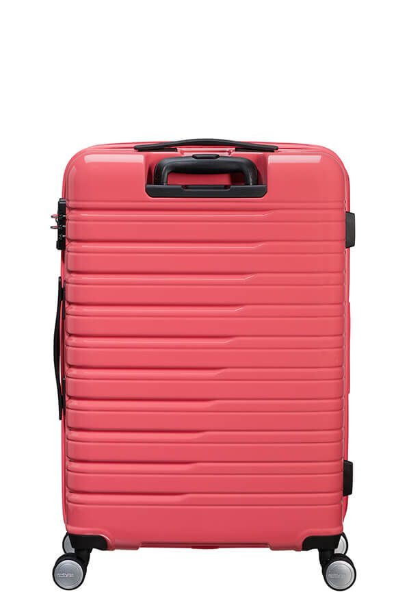 Flashline Pop Medium Check-in | American Tourister Flashline Pop Spinner Exp TSA 67cm  Coral Pink