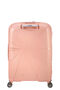 American Tourister StarVibe Spinner Expandable TSA 67cm  Metallic Peach