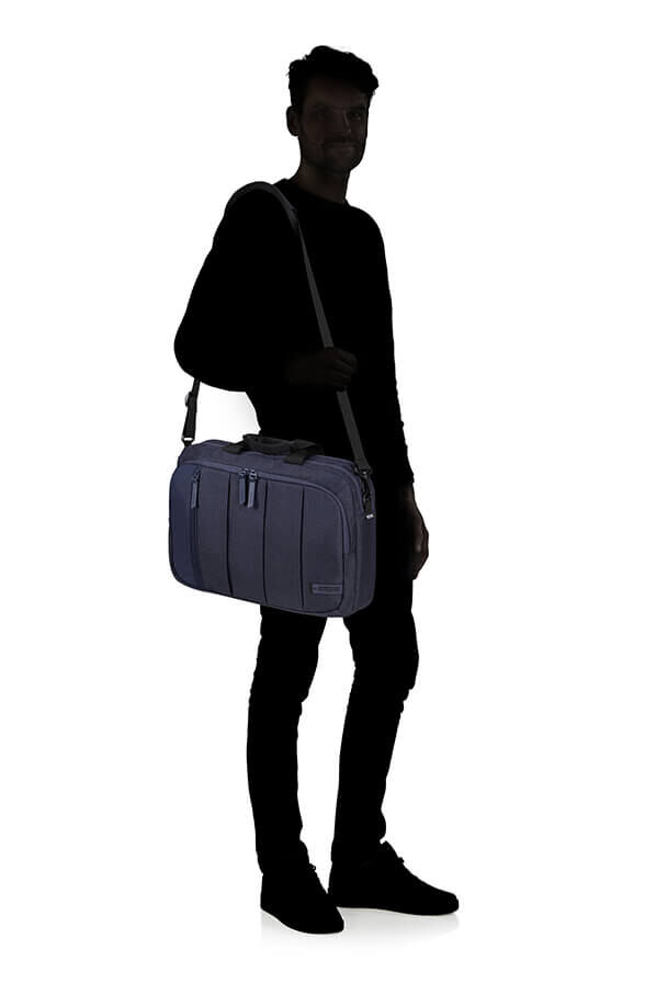 American Tourister Streethero Latop Bag 15.6'  Navy Melange