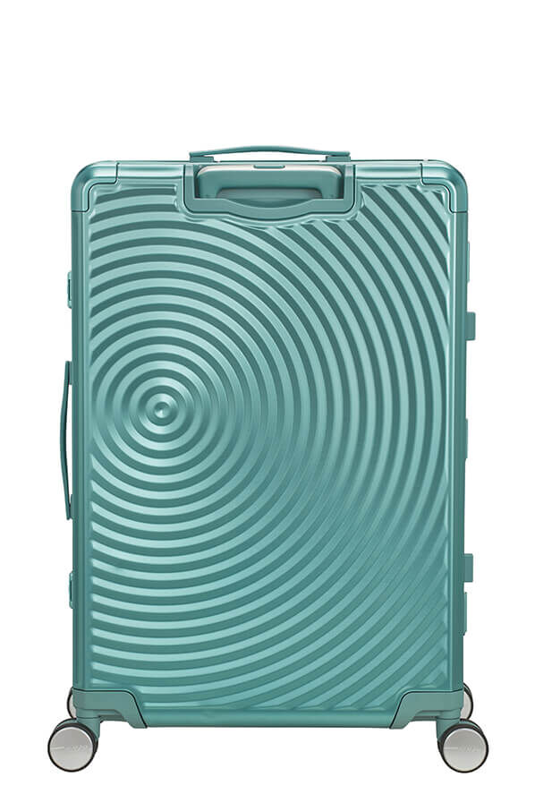 American Tourister Soundbox Alu Spinner TSA 77cm  Dusty Turquoise