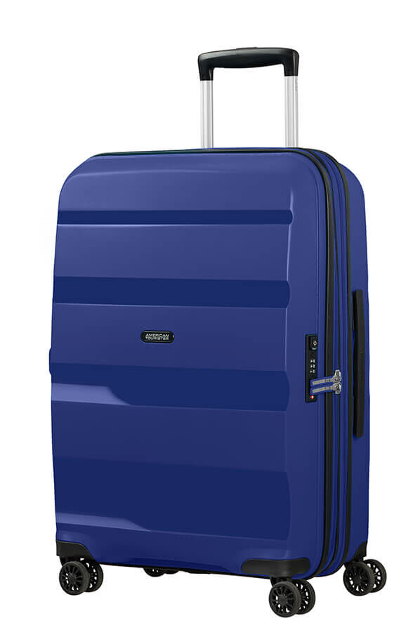 American Tourister Bon Air Dlx Spinner TSA Expandable 66cm  Bleu marine fonc&eacute;