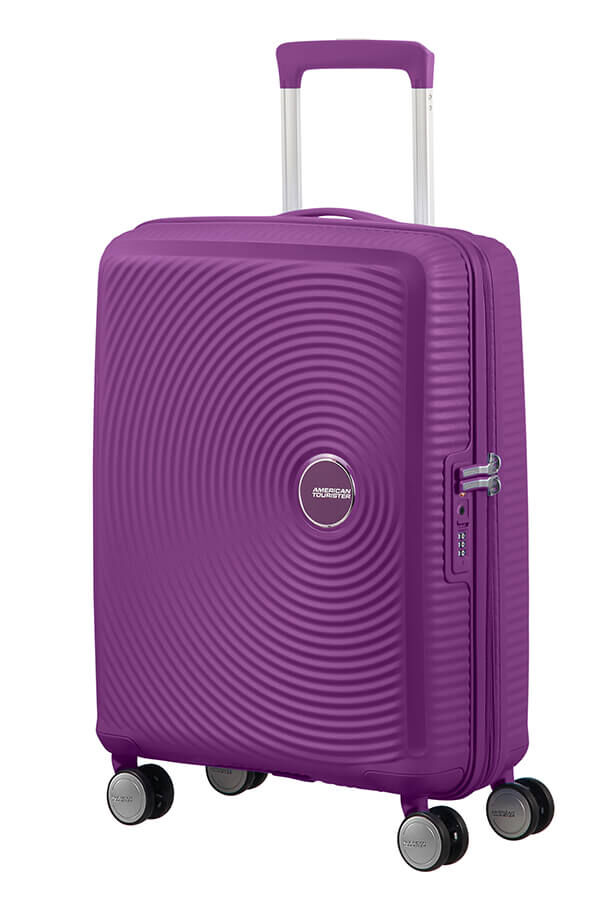 American Tourister Soundbox Spinner Expandable 55cm  Purple Orchid