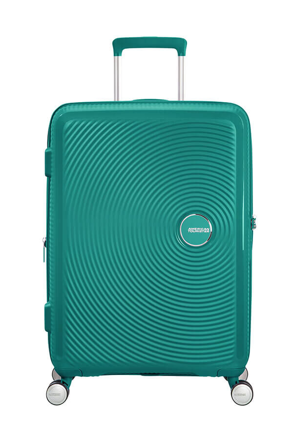 American Tourister Soundbox Spinner TSA Expandable 67cm  Forest Green