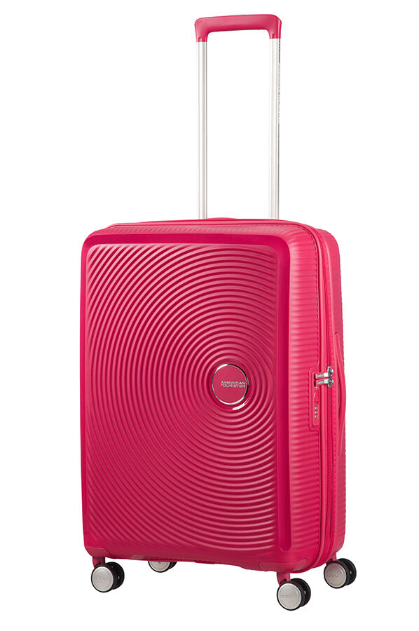 SoundBox Check-in Gr&ouml;&szlig;e M | American Tourister Soundbox Spinner erweiterbar 67cm Lightning Pink