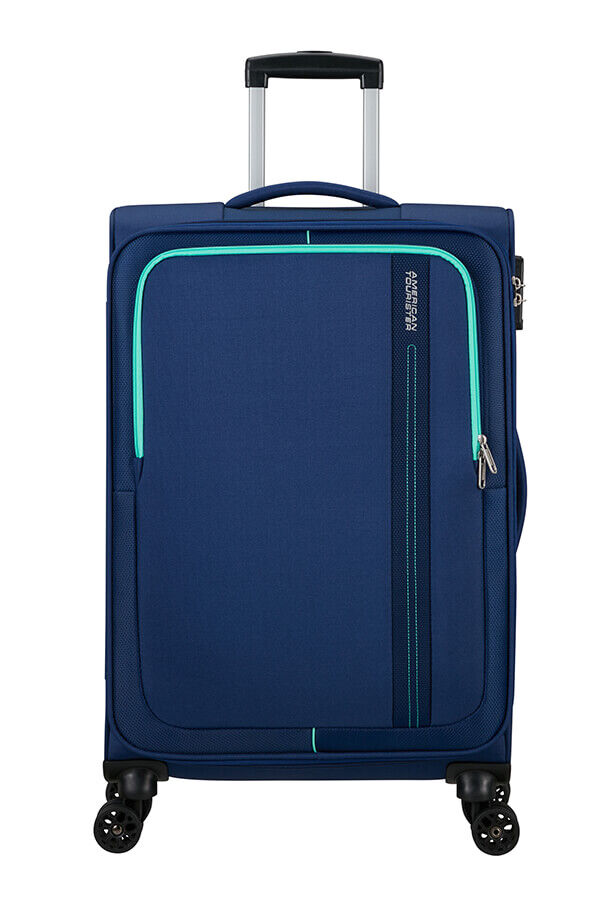 American Tourister Sea Seeker Spinner 68/25 Tsa 68cm  Combat Navy