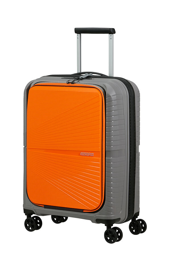 American Tourister Airconic Spinner Frontloader 15.6' 55cm  Grey/Orange