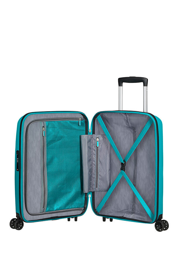 American Tourister Bon Air Dlx Spinner TSA 55cm  Turquoise fonc&eacute;