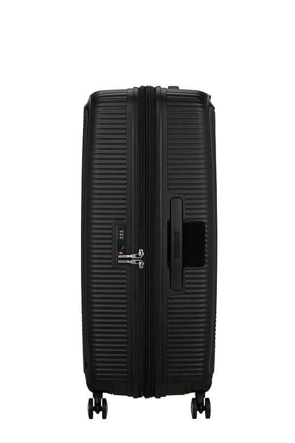 American Tourister SoundBox Spinner TSA Expandable 80cm  Bass Black