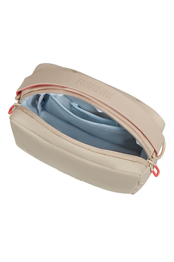 American Tourister Puffypop Pouch  Beige