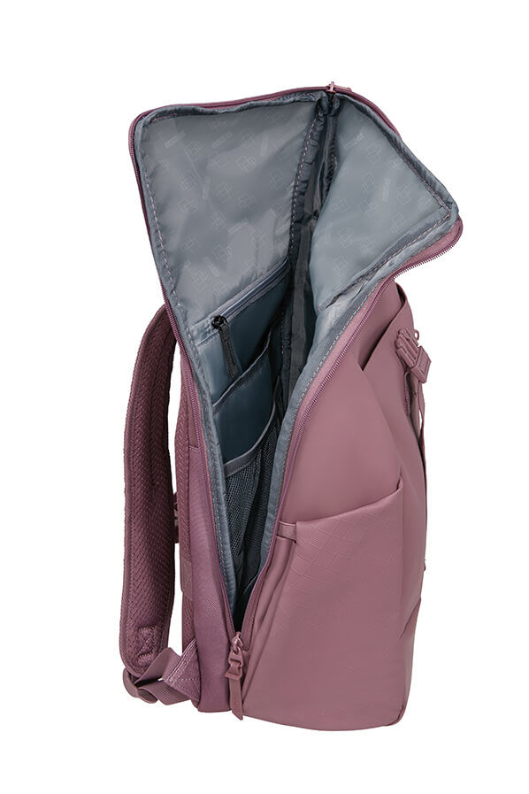 Urban Tide Sac &agrave; dos 14'' rolltop 14" | American Tourister Urban Tide Rolltop Laptop Backpack 14'  Galactic Mauve