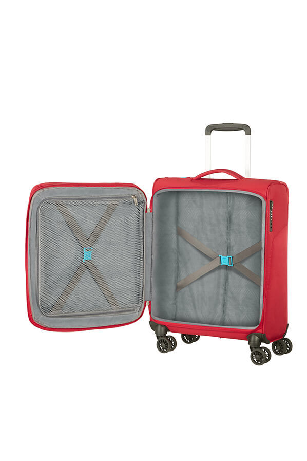 American Tourister Summerfunk Spinner Exp TSA 55cm  Red