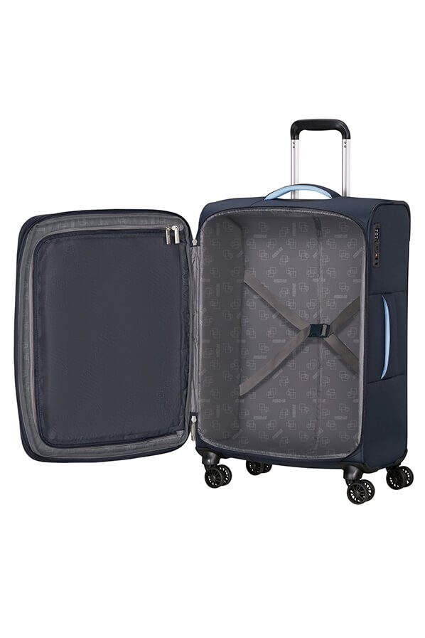 American Tourister Cloudrider Spinner EXP TSA M  Sky Navy