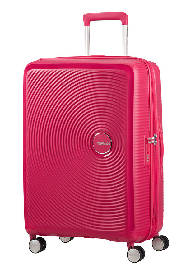 SoundBox Check-in Gr&ouml;&szlig;e M | American Tourister Soundbox Spinner erweiterbar 67cm Lightning Pink