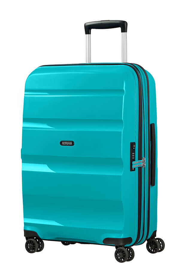 American Tourister Bon Air Dlx Spinner TSA Expandable 66cm  Turquoise fonc&eacute;