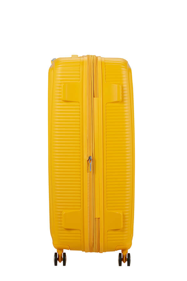 American Tourister SoundBox Spinner TSA Expandable 80cm  Jaune or