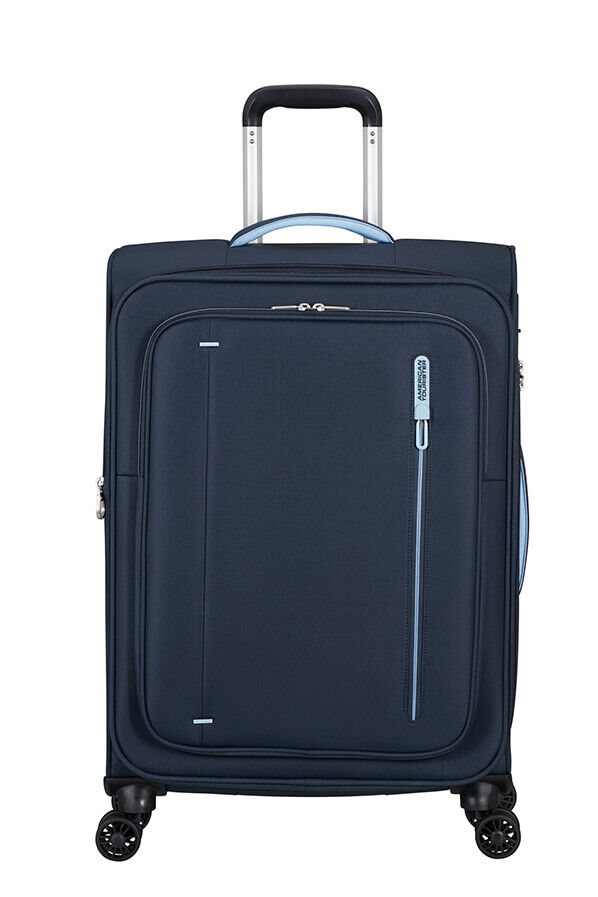 American Tourister Cloudrider Spinner EXP TSA M  Sky Navy