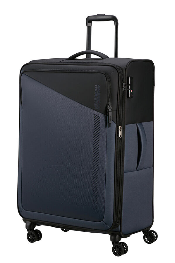 American Tourister Daring Dash Spinner Expandable TSA L  Noir/Gris