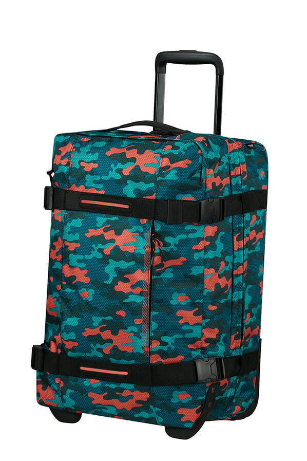 American Tourister Urban Track Duffle with Wheels S  Camo Print