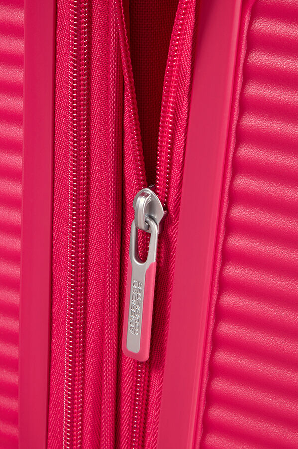 SoundBox Check-in Gr&ouml;&szlig;e M | American Tourister Soundbox Spinner erweiterbar 67cm Lightning Pink
