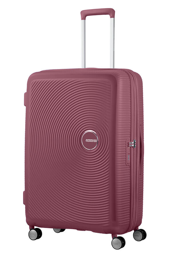 American Tourister Soundbox Spinner TSA Expandable 77cm  Dark Burgundy