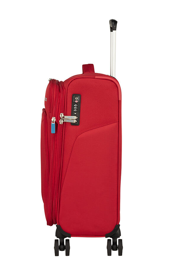 American Tourister Summerfunk Spinner Exp TSA 55cm  Red