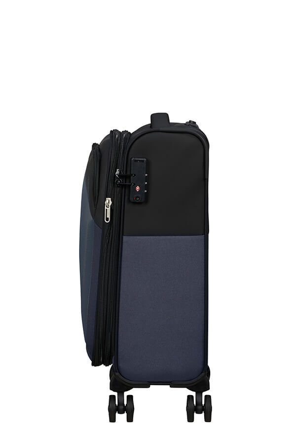 American Tourister Daring Dash Spinner Expandable TSA S  Black/Grey