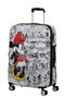 American Tourister Disney Wavebreaker Spinner TSA Disney Fl 67cm  Minnie Comics White