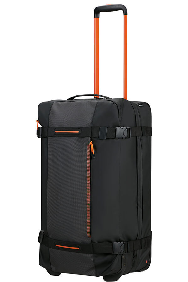 American Tourister Urban Track Duffle with Wheels Lmtd M  Noir/Orange