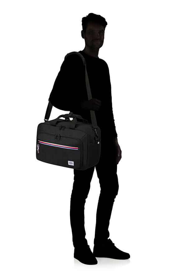 American Tourister UpBeat 3-Way Boarding Bag  Schwarz