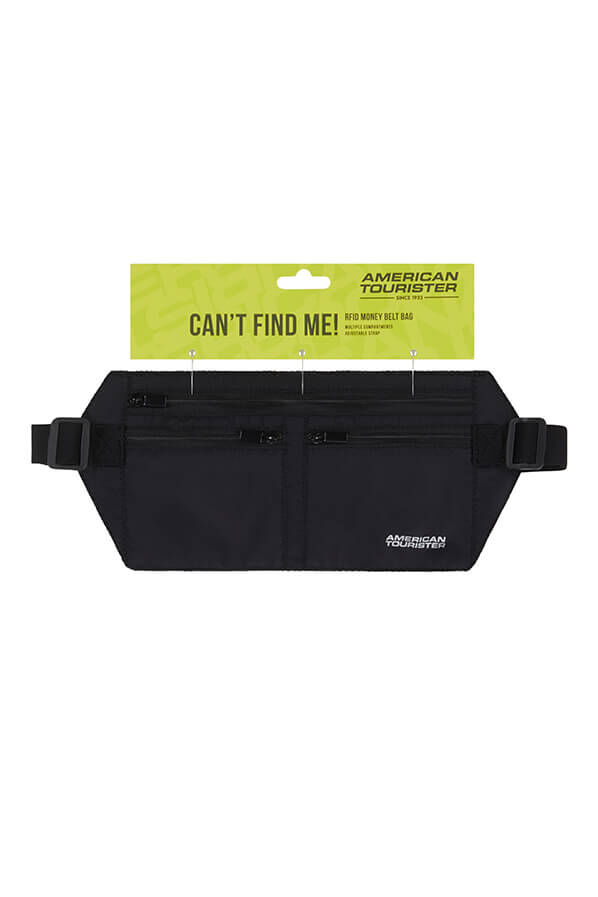 Money Belt Ceinture porte-monnaie RFID | American Tourister American Tourist. Ta RFID Money Belt Bag  Noir