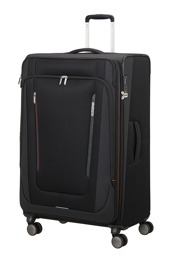 American Tourister Wanderlite Spinner EXP TSA L  Shadow Black