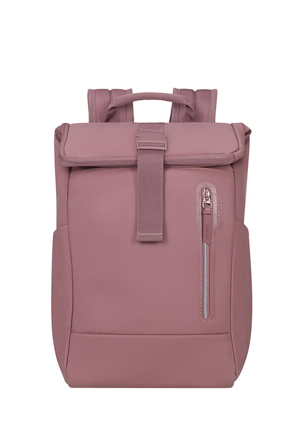 Urban Tide Sac &agrave; dos 14'' rolltop 14" | American Tourister Urban Tide Rolltop Laptop Backpack 14'  Galactic Mauve